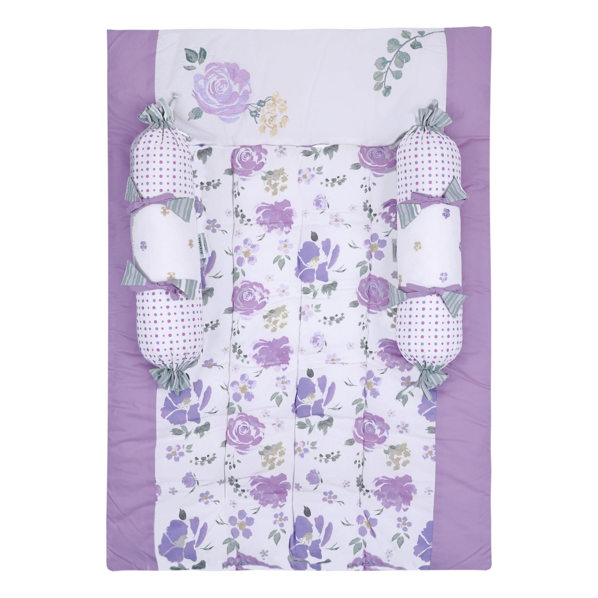Abracadabra Cotton Bedding Set (3 Pieces, 02 Years, 88 Cm X 60 Cm, Villandry, Purple)