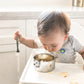 Kiddobloom Children Stainless Steel Bowl (1Pc) - Frog