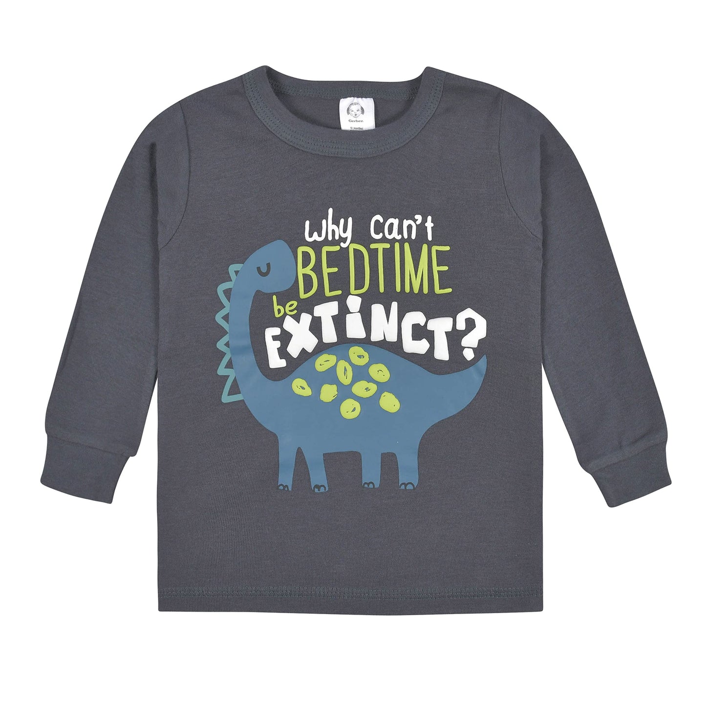 Gerberbaby Boystoddler Snug Fit 4-Piece Pajama Seteverybody Roar Blue3T