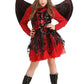 Fun Costumes Sparkling Devil Girl'S Costume Dress Medium