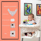 Lilmonki Nursing Scarf Multi-Use - Breathable Car Seat, Stroller, And Cart Cover For Babies - Colorful Tulip Print - Bandana Bib