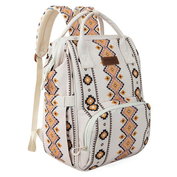 Montana West Wrangler Callie Diaper Bag Backpack With Stroller Straps Multifunction Baby Travel Bag Wg2204-9110Tn