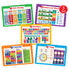 Simply Magic 5 Placemats For Kids - Kids Placemats Non Slip, Washable Reusable Toddler Placemats, Educational Placemats: Money,