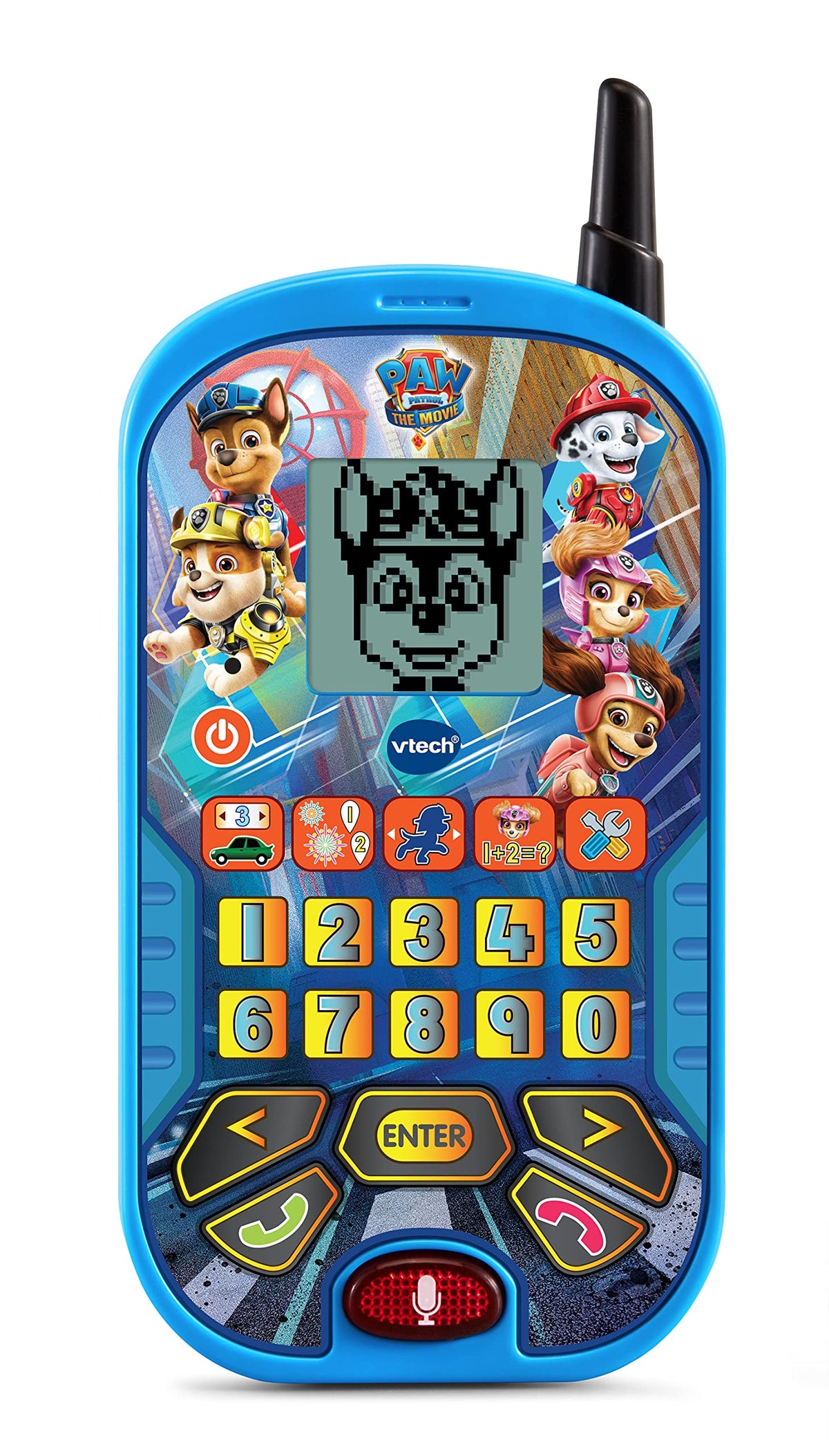 VTech PAW Patrol - The Movie: Learning Phone, Blue – Cutebabybuy