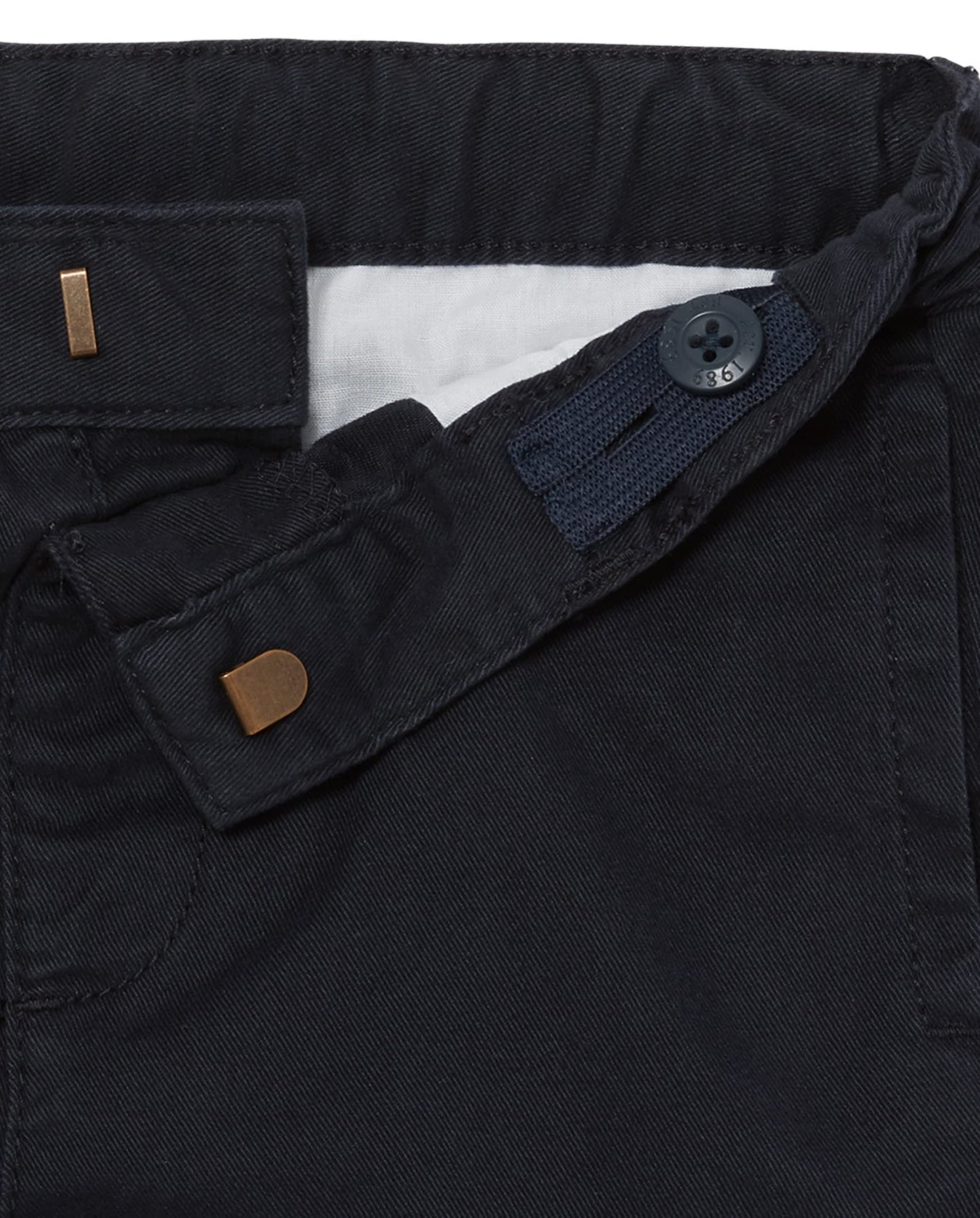 The Children'S Place Baby Boys' And Toddler Stretch Chino Pants, New Navy 2-Pack, 18-24 Months