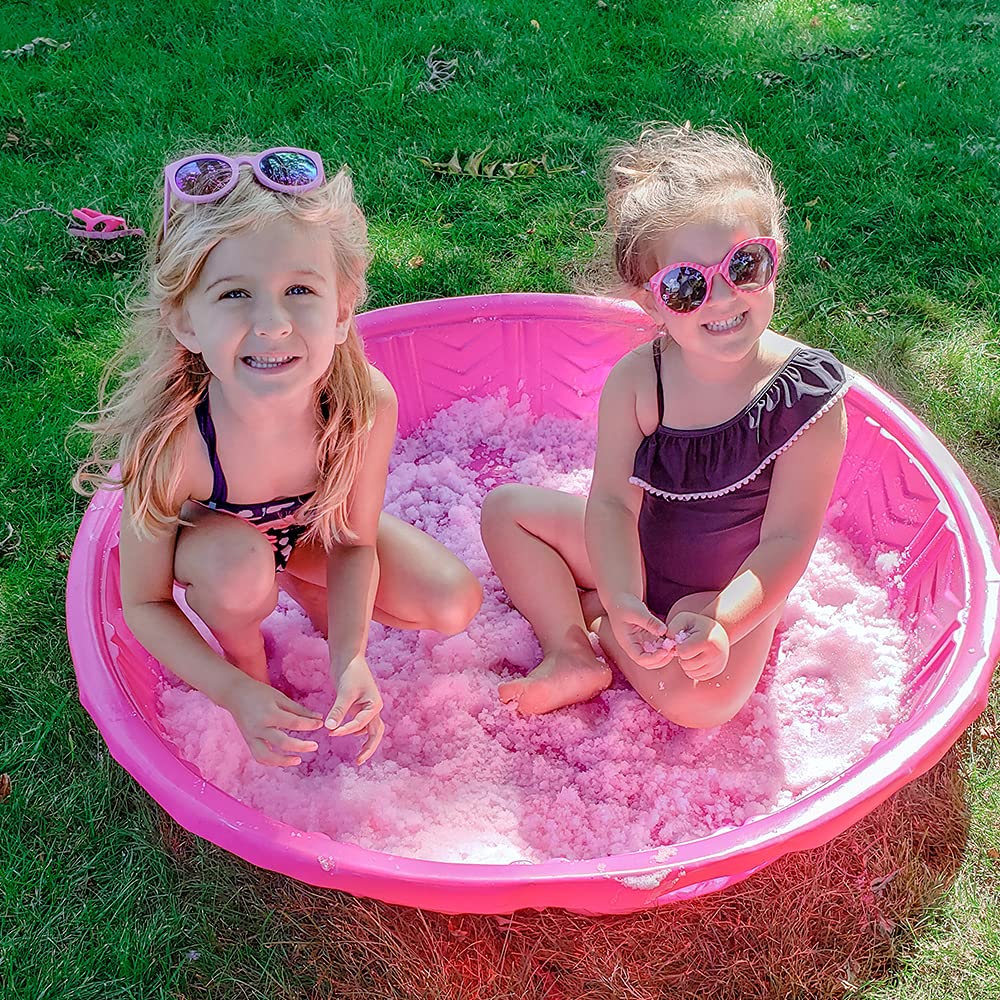 Zimpli Kids Glitter Gelli Baff Pink, 1 Bath or 6 Play Uses from,Colourful goo, Perfect Birthday Present for Boys & Girls, Certif
