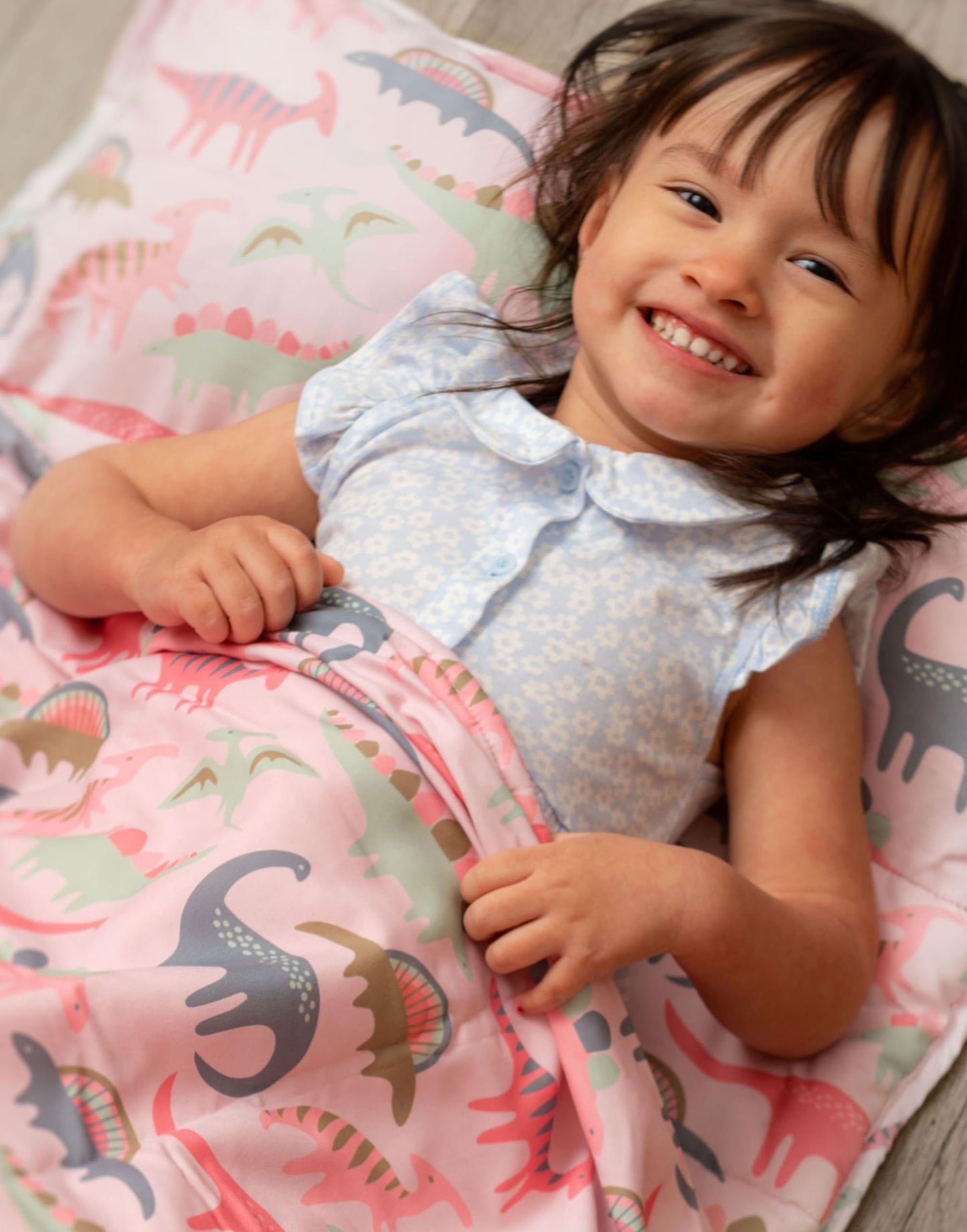 Stephen Joseph, Toddler All Over Print Nap Mat With Soft Blanket And Removable Pillow For Boys & Girls, Kids Sleeping Bag For El