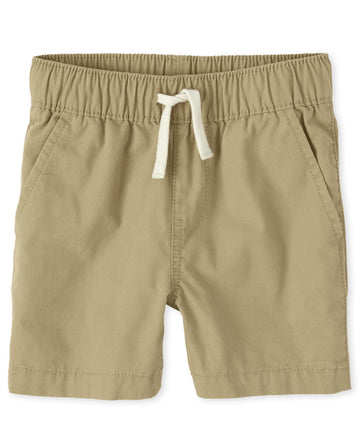 The Children'S Place Baby Boys And Toddler Boys Pull On Jogger Shorts,Flax Single,5T