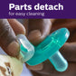 Philips Avent Soothie Snuggle Pacifier Holder With Detachable Pacifier, 0M+, Monkey, Scf347/02