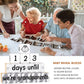 Pregnancy Announcement, Baby Reveal Countdown Due Date Blocks- Weeks/Days Until We'Re Grandparents, Announcing Pregnancy Countdo