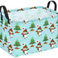 KUNRO Christmas Gift Storage Basket Rectangle Toy Bin storage organizer for Nursery Hamper Home,Kids Bedroom Laundry Hamper Baby