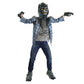 Spooktacular Creations Boy Howling Werewolf Deluxe Halloween Costume With Mask, Werewolf Claws Gloves, Boot Covers, Wolf Costume