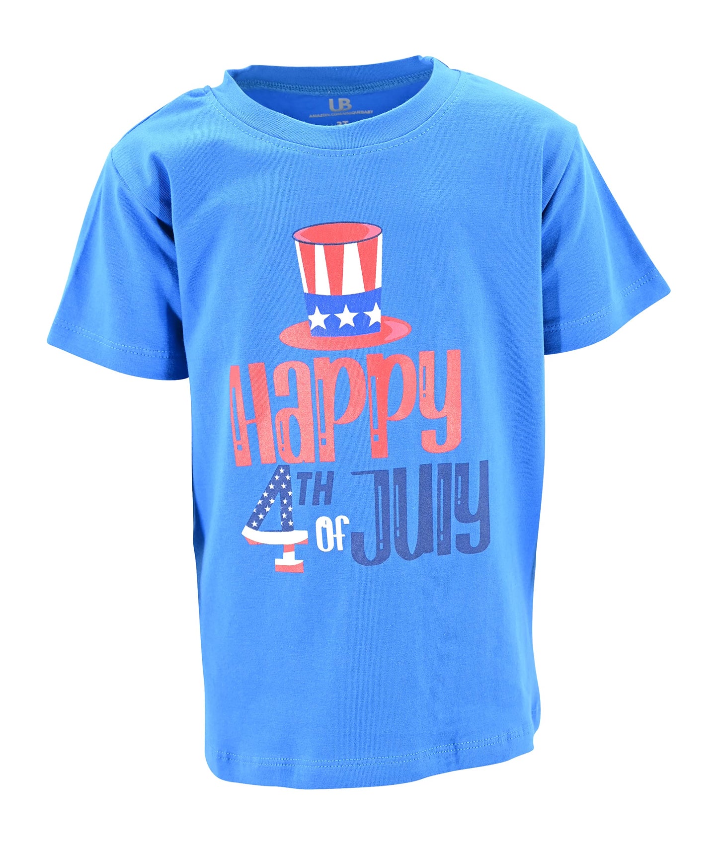 Unique Baby Boys 4Th Of July Shirt Kids Patriotic Shirt For Fourth Of July (12Y, Happy 4Th)