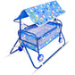Avani Metrobuzz Baby Cradle With Swing And Mosquito Net, Four Wheels For 013 Months Baby Boys And Baby Girls