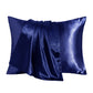 Bedsum 2 Pack Silk Satin Toddler Pillowcases, Luxury Silky Travel Envelope Closure Pillow Cases For Baby Boys And Girls, 14X20 I