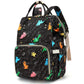Xunteny Dinosaur Baby Diaper Bag Backpack For Girls Boys, Waterproof Large Maternity Nappy Bags For Mom