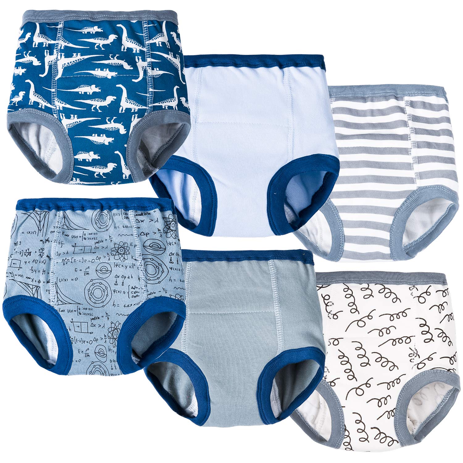 Joyo Roy 6Pcs Potty Training Underwear Boys 1T Training Pants Boys Tra – Cutebab WBCBBB084MH7STB