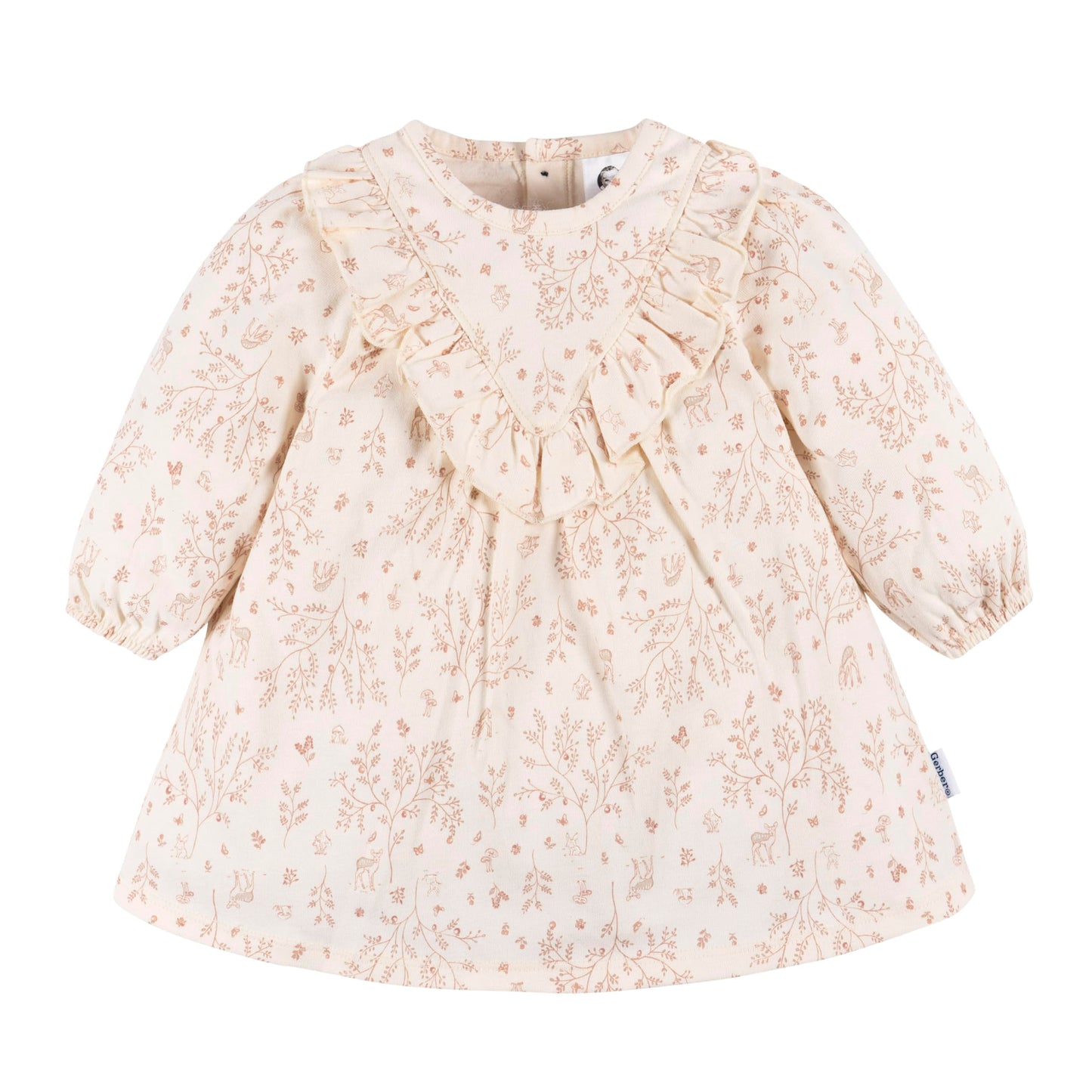 Gerber Baby Girls' 2-Piece Dress & Legging Set, Woodland, 18 Months