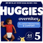Huggies Size 5 Overnites Baby Diapers: Overnight Diapers, Size 5 (27+ Lbs), 44 Ct