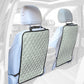 Fh Group Faux Leather Back Seat Kick Protectors - 2 Pack Diamond Stitched Back Seat Protector For Driver And Passenger Seat, Wat
