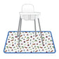 Bapronbaby Eric Carle Bug World Splash Mat - Waterproof Catch-All For Under High Chairs, Floors, Tables, Playtime Or Arts & Craf