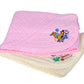 Sathiyas 100% Soft Cotton Baby Hooded Towels  Pack of 2, 250 GSM Orange & Blue | Wrapper Baby| Soft, Safe & SkinFriendly | Per