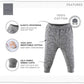 The Peanutshell 5 Pack Baby Boy Or Girl Pants Set - 100% Cotton Toddler Pants, 3-6 Boy Or Girl Clothes For Toddlers And Babies -