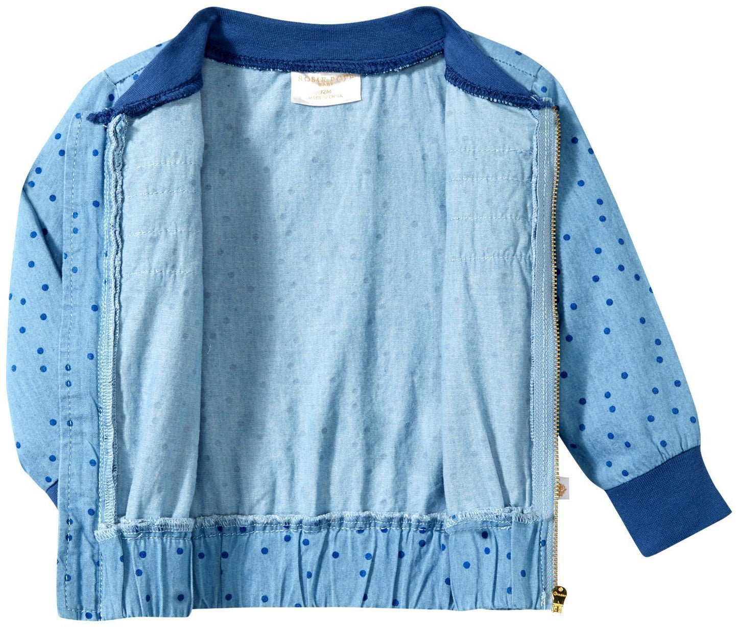 Rosie Pope Baby Baby Girls Jacket Rbp10886-37, Blue, 24 Months