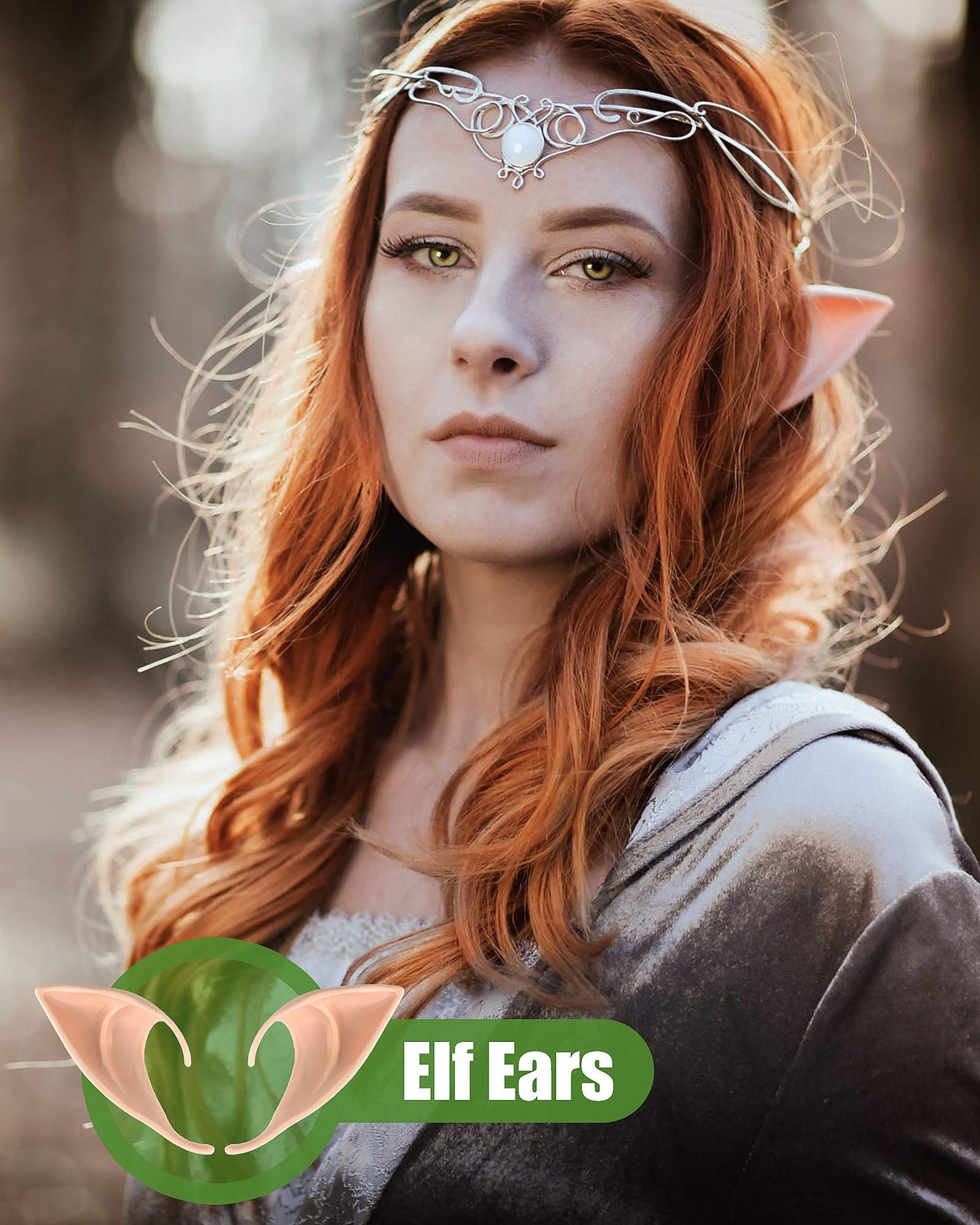 Cedar Bright Cosplay Fairy Pixie Elf Ears - Party Dress Up,Costume Masquerade Accessories For Halloween Christmas(6 Pairs)