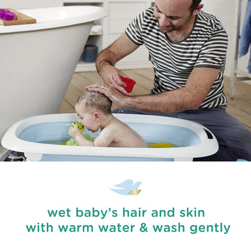 Baby Dove Sensitive Skin Care Baby Wash For Bath Time, Moisture Fragrance Free And Hypoallergenic, Washes Away Bacteria 20 Oz