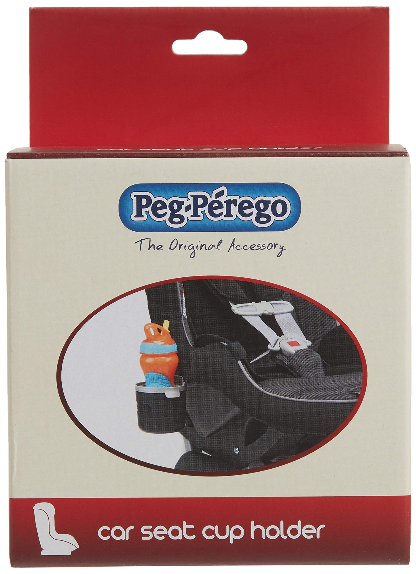Peg Perego Convertible Cup Holder, Charcoal