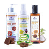 Hetakids Coconut Hair Oil, Chocolate Body Wash, Cocoa Butter & Aloevera Lotion, Complete Skin And Hair Care Baby Products, Trave