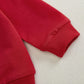 Iddolaka Toddler Baby Girls Valentines Day Outfits Long Sleeve Letter Sweatshirt Shirt Heart Flared Pants Spring Clothes (E-Red,