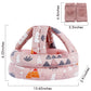 Baby Safety Helmet Infant Toddler Breathable & Adjustable Head Cushion Bumper Bonnet For Running Walking Crawling (Pink), Bb-100