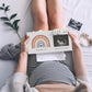 Rainbow Baby Sonogram Picture Frame Countdown Weeks, Pregnancy Announcement Ideas, 4'X3' Ultrasound Photo, Gender Reveal Baby-
