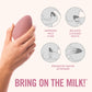 Munchkin Milkmakers Warm Touch Lactation Massager With Heat And Vibration, Breastfeeding Postpartum Essentials, Hsa Fsa Eligible