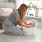 Toddler Bath + Baby Bath + Accessories Bundle | Toddler Bath, Baby Bath, Ellie Bath Toy Scoop, Washy Rinse Jug, Stack N Sail Bat