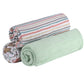 abracadabra Cotton Muslin Swaddle Wraps for New Born Baby, 018 M+ (110 cm X 110 cm, Pack of 3)  Bambi & Friends
