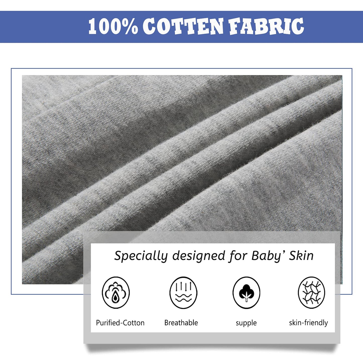 Hzxvic Toddler Baby Boys Shorts, Summer Cotton Shorts For Kids Girls, 3 Pack Childrens Jogger Pants(Blackblue-2T)