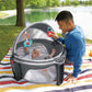 Fisher-Price Portable Bassinet And Play Space On-The-Go Baby Dome With Developmental Toys And Canopy, Arrows Away