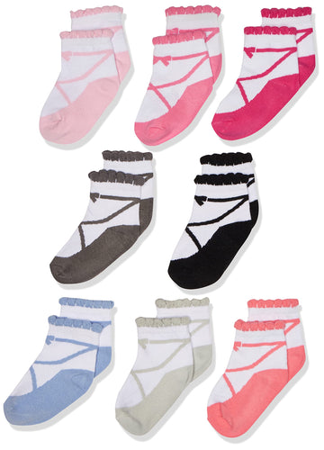 Hudson Baby Baby Boys Cotton Rich Newborn And Terry Casual Socks, Ballet, 6-12 Months Us