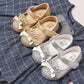 Kidsun Infant Baby Girls Mary Jane Shoes Soft Sole Ballet Slippers Bow Princess Newborn Dress Wedding Flat Shoes