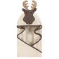 Hudson Baby Unisex Baby Cotton Animal Face Hooded Towel, Modern Moose, One Size