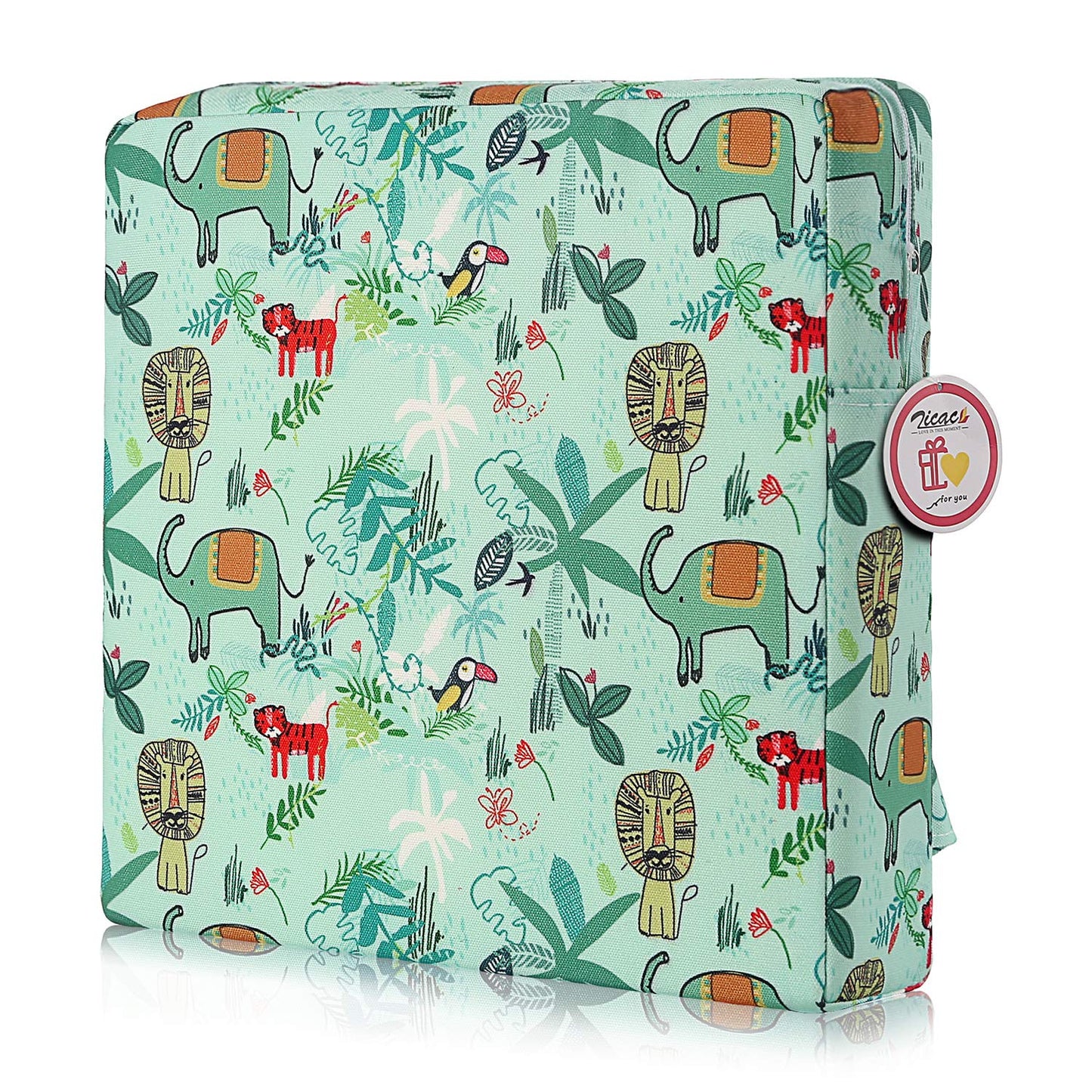 Zicac High Chair Portable Booster Seat Cushion Travel Dining Seat Pad For Toddler Kids Baby Infant Washable Thick Chair Seat Pad