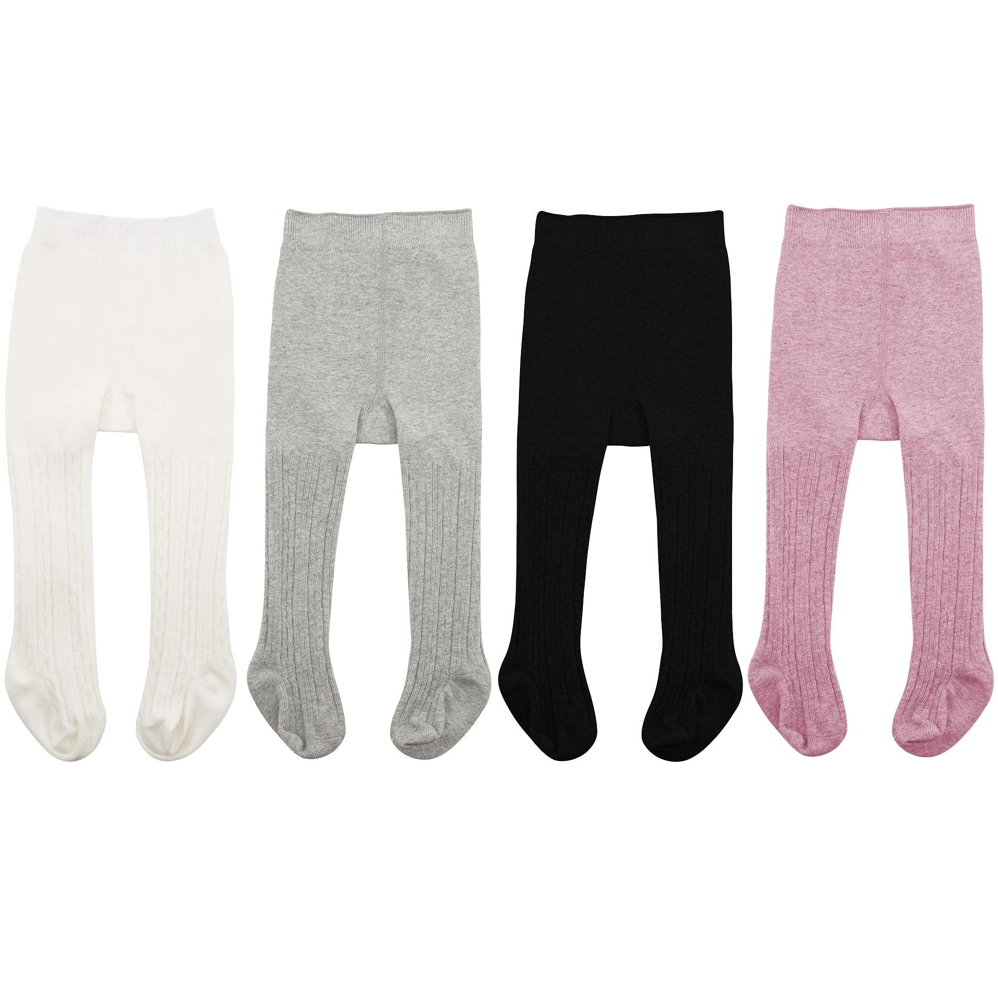 Zando Ultra Soft Infant Tights For Toddler Girls Seamless Leggings Tig – Cutebab WBBAPB083F8VF46