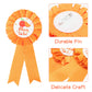Little Cutie Citrus Maternity Sash Mom To Be & Daddy To Be Corsage Orange Clementine Flower Crown Pregnancy Sash Decoration Autu
