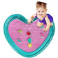Lala Lou Kids Tummy Time Mat, Premium Xl Inflatable Tummy Time Water Play Mat With Sensory Stimulation Toys Promoting Motor Skil