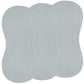 Hahafelt 3 Pcs Changing Pad Liners Fits in Peanut Shape Changing Pad Waterproof Diaper Mats Organic Cotton Peanut Mats are Warm 