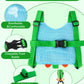 Lehoo Castle Toddler Leash For Boys, 4-In-1 Toddler Harness With Leash With Anti Lost Wrist Link For Kids, Baby Leash For Walkin