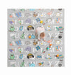 Regalo 77'X71' Extra Large Alphabet Play Mat For Babies And Toddlers, Alphabet Animal And Object Learning Mat, Non-Toxic Water